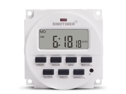 Temporizador de 24v com Controle Relé Temporizador, Temporizador Perfeito de 24v BRILVIBERA