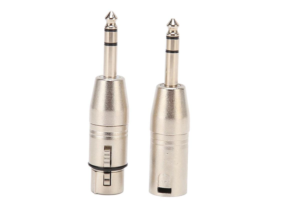 Adaptador Trs 6.35mm para Xlr LAXISCREED 2pcs