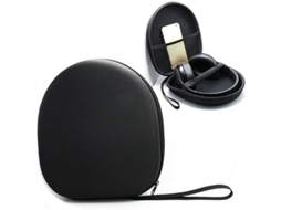 2026 estuche para Auriculares Universal Negro Nylon 21cm X 19cm X 6cm Con Cordón