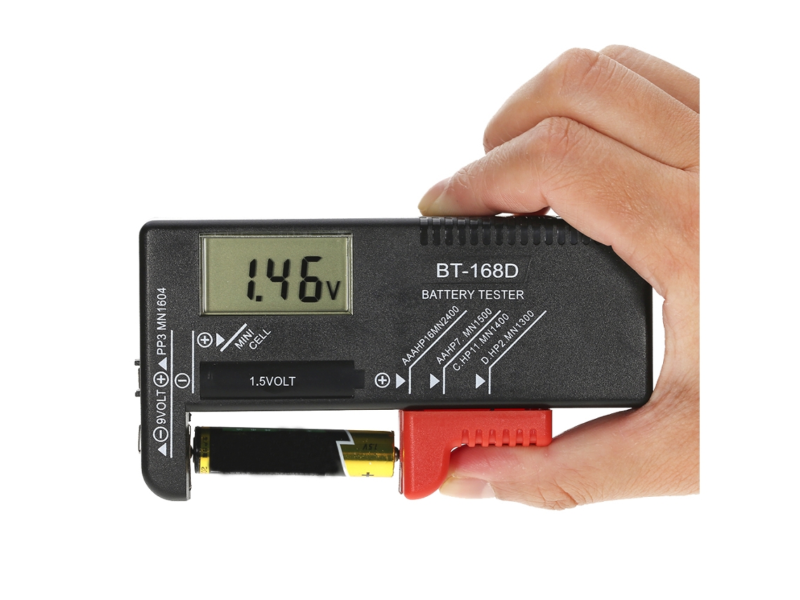 Detector De Voltaje Universal Para Pilas 1.5v/9v