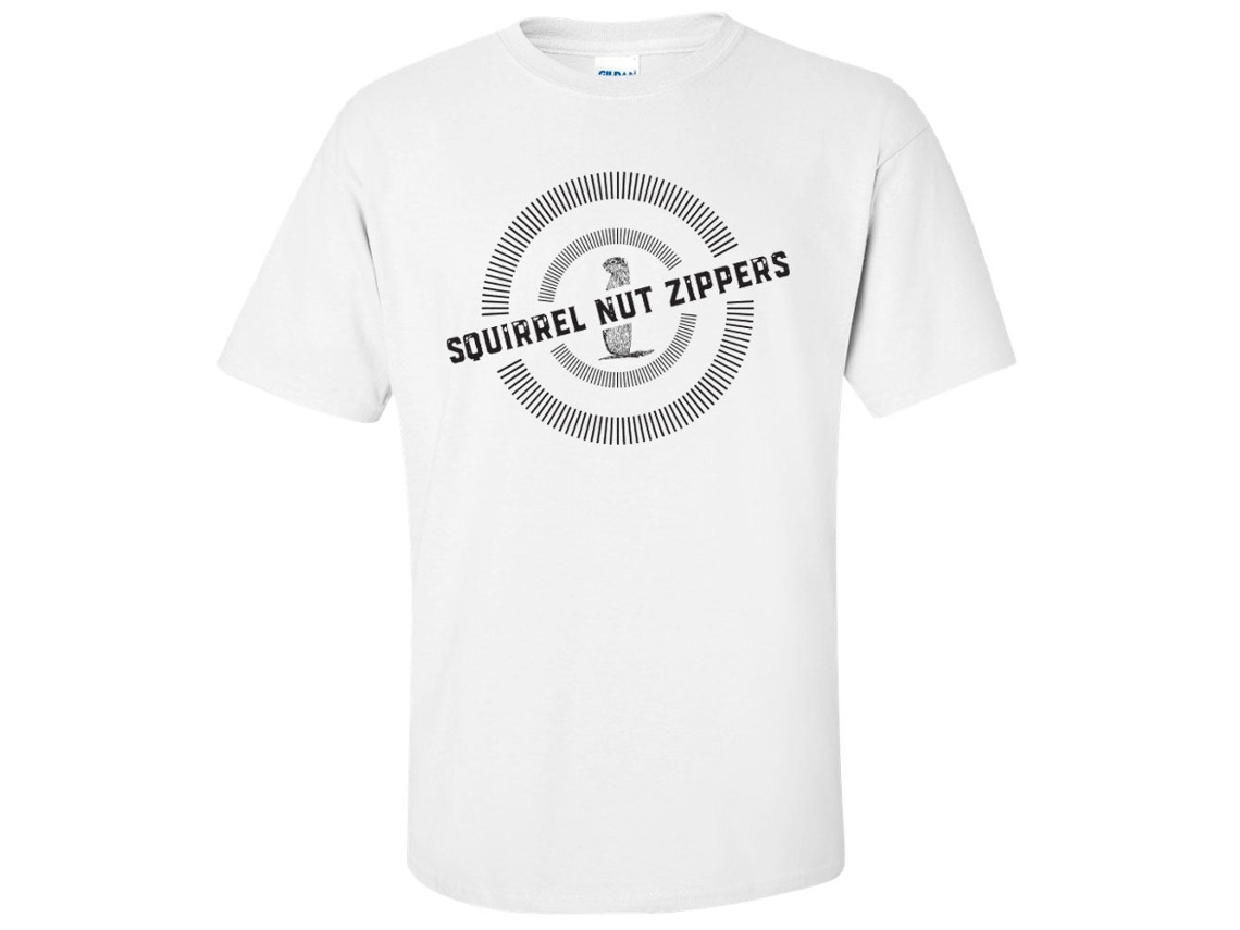 Squirrel Nut Zippers Logo T shirtblack ROCKINSTONE Size:l