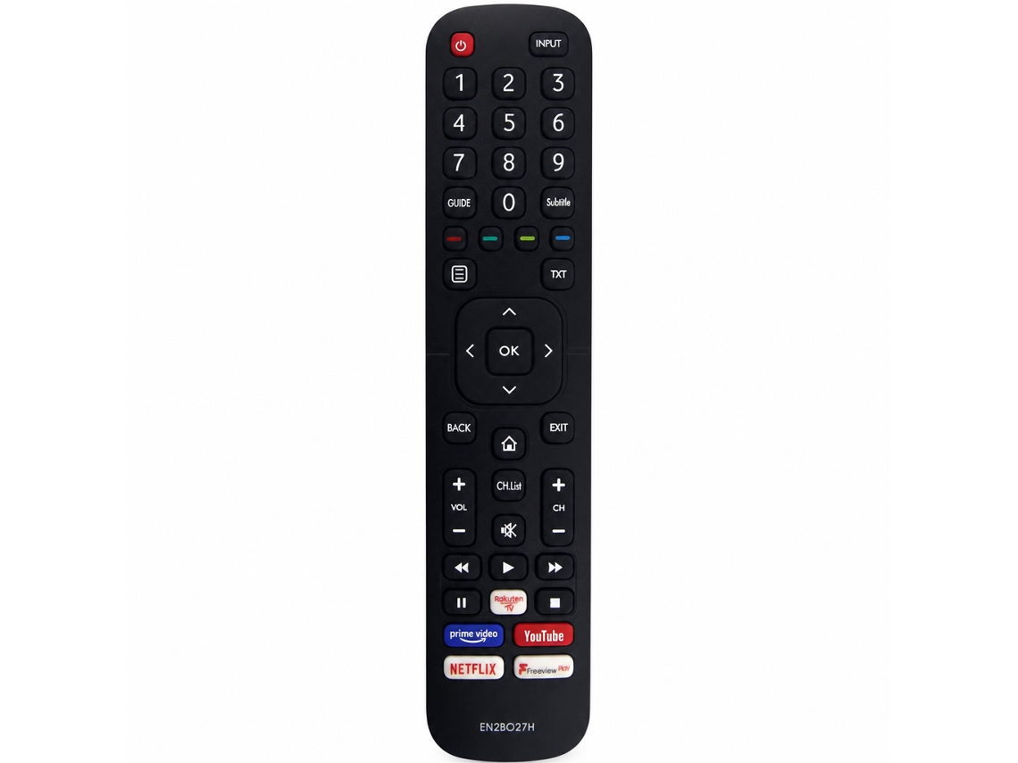 Comando À Distância Para Tv Compatível Com Hisense En2bo27h Com Botões De Acesso Rápido_zhd