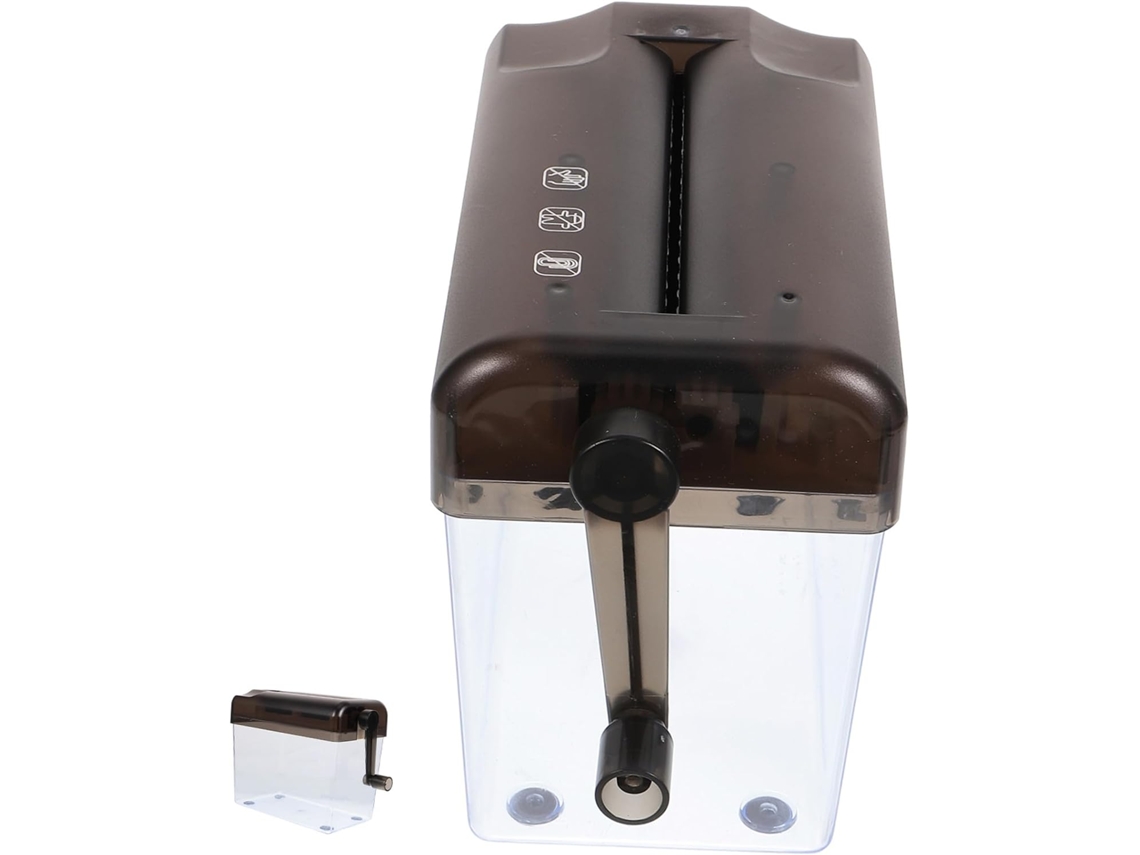 Destruidor De Documentos De Bureau Manuel A6 Mini Portable Abs