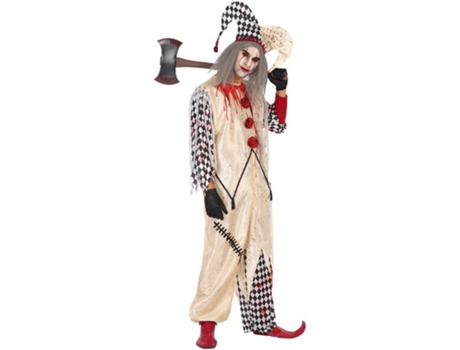 Fato de Homem  Arlequim Sangrento (Tam: M/L)