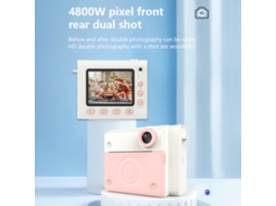 2026 câmera Instantânea para Crianças com Impressora, Câmera Digital Mini Brinquedo para Meninas e Meninos