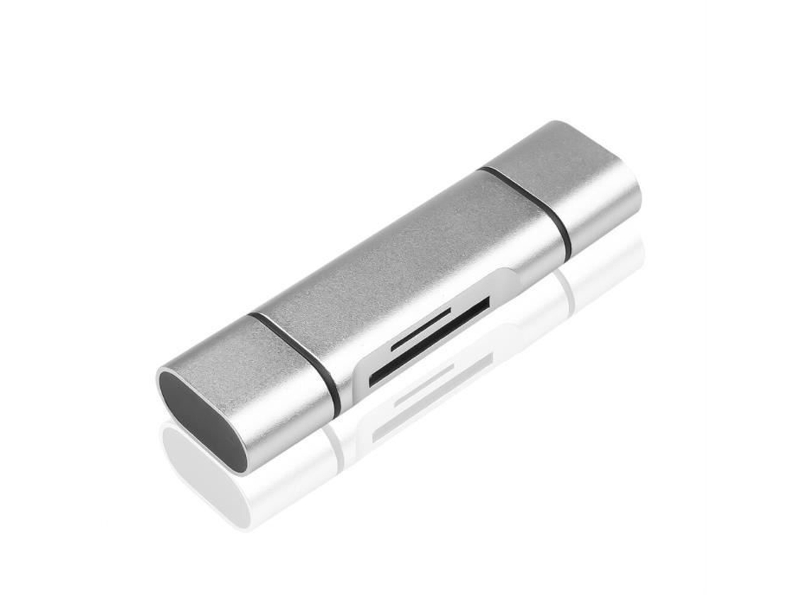 Lurelia Leitor De Cartões Usb-c/micro Usb/usb 3.0 Sd/tf