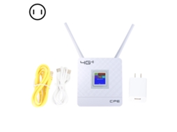 Baoj-2026roteador Portátil 4g Wifi Lte Fdd Tdd Wcdma Gsm Com Antena Externa Slot Sim Porta Wan/lan 100-240v Plug Us