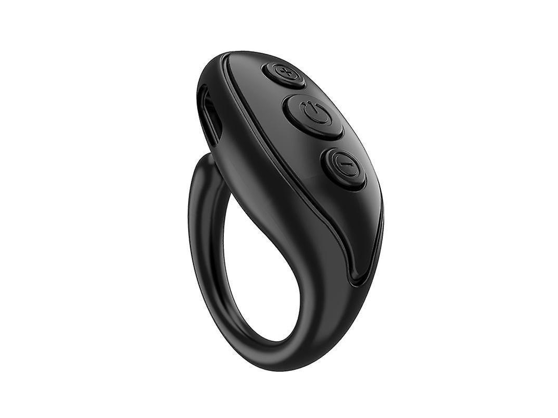 Controle Remoto Bluetooth Para Iphone, Ipad E Android Virador De Páginas, Obturador De Câmera, Controle Remoto Para Selfies Anel Slowmoose