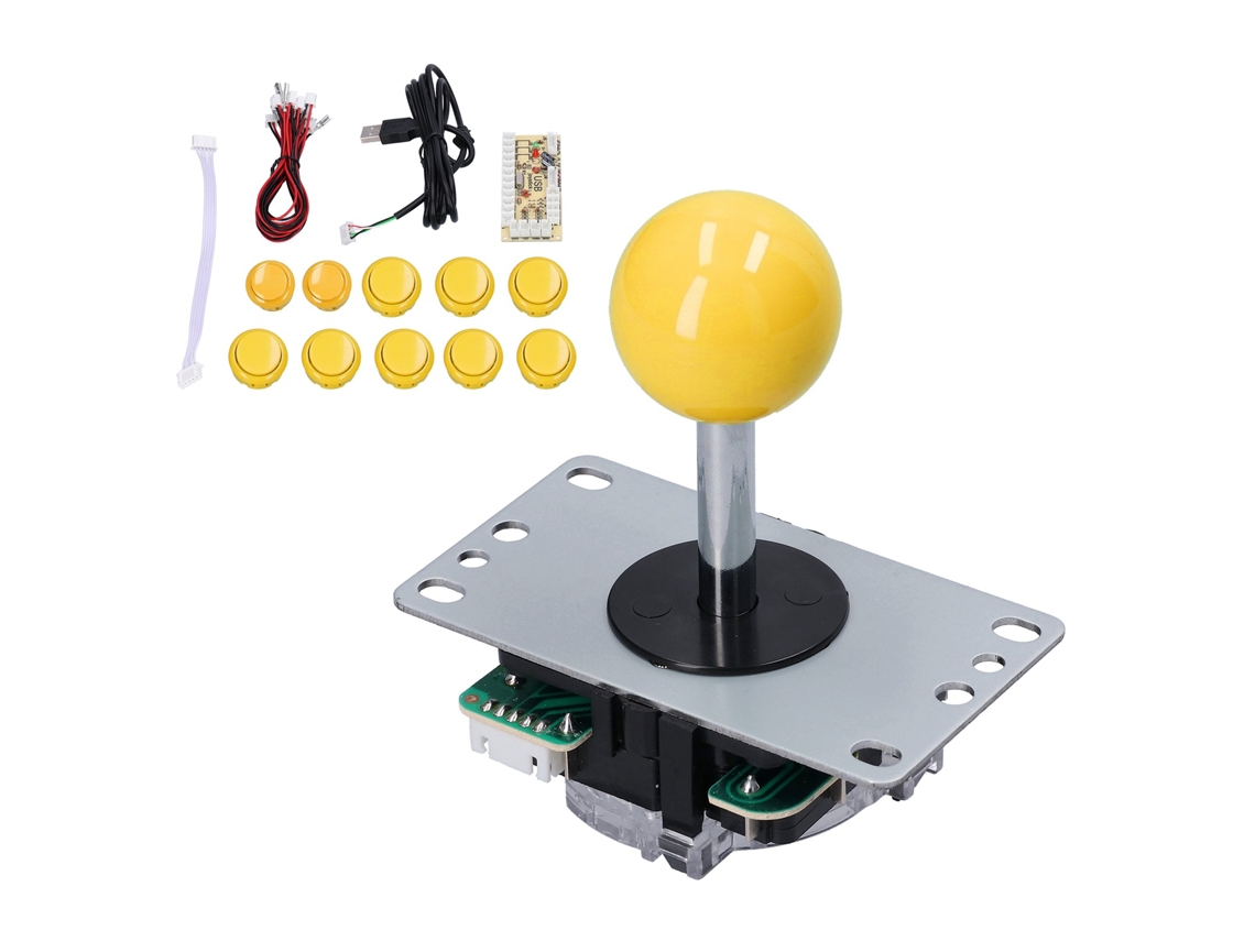 Kit Diy de Joystick para Jogos Arcade EOOCOO com Codificador de Zero Delay