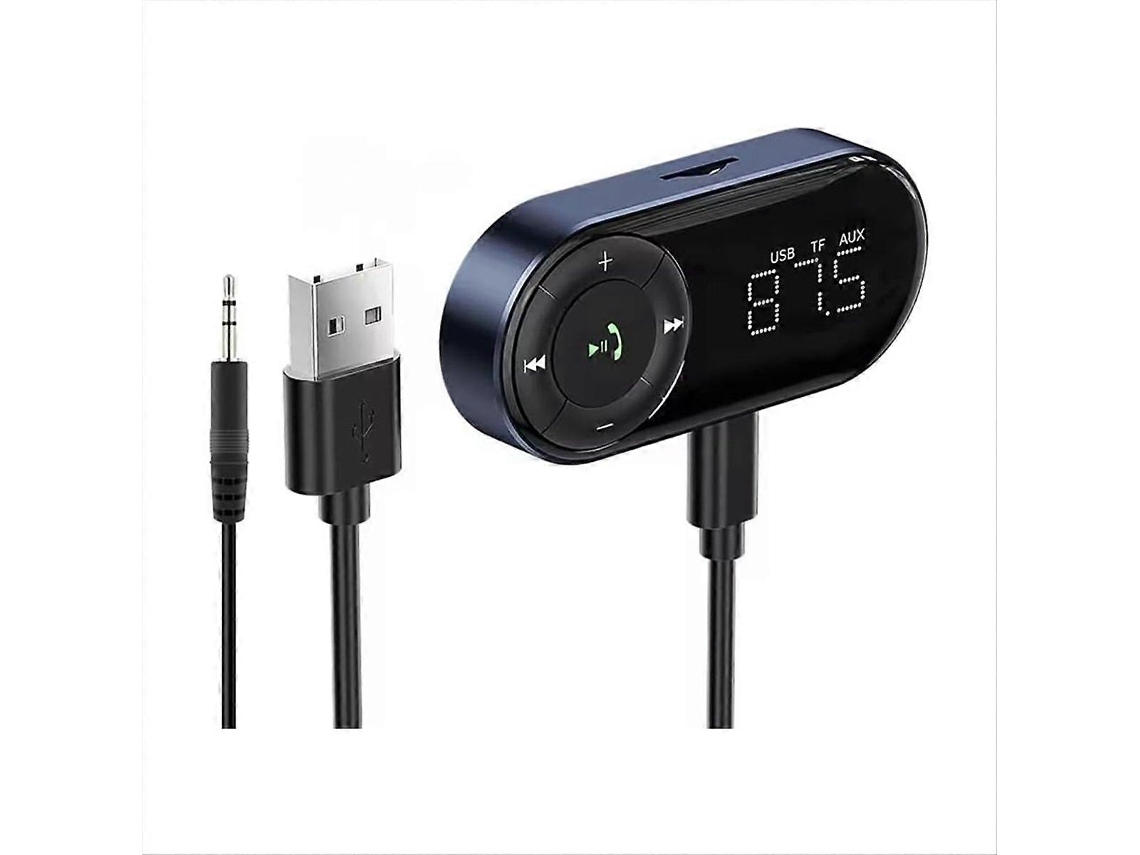 Transmissor E Receptor Fm Bluetooth 5.2 Para Carro