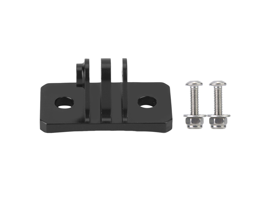 Skydiving Helmet Fixed Mount Holder Adapter For Gopro 7 6 5 4 Action Cameras LAXISCREED (black)