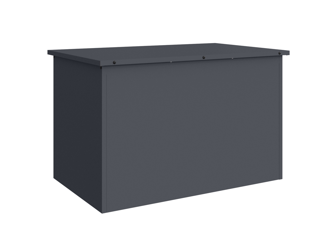 Conjunto 1 Caixa Externa Vidaxl Antracite Aço (80 X 50,5 X 50 Cm)
