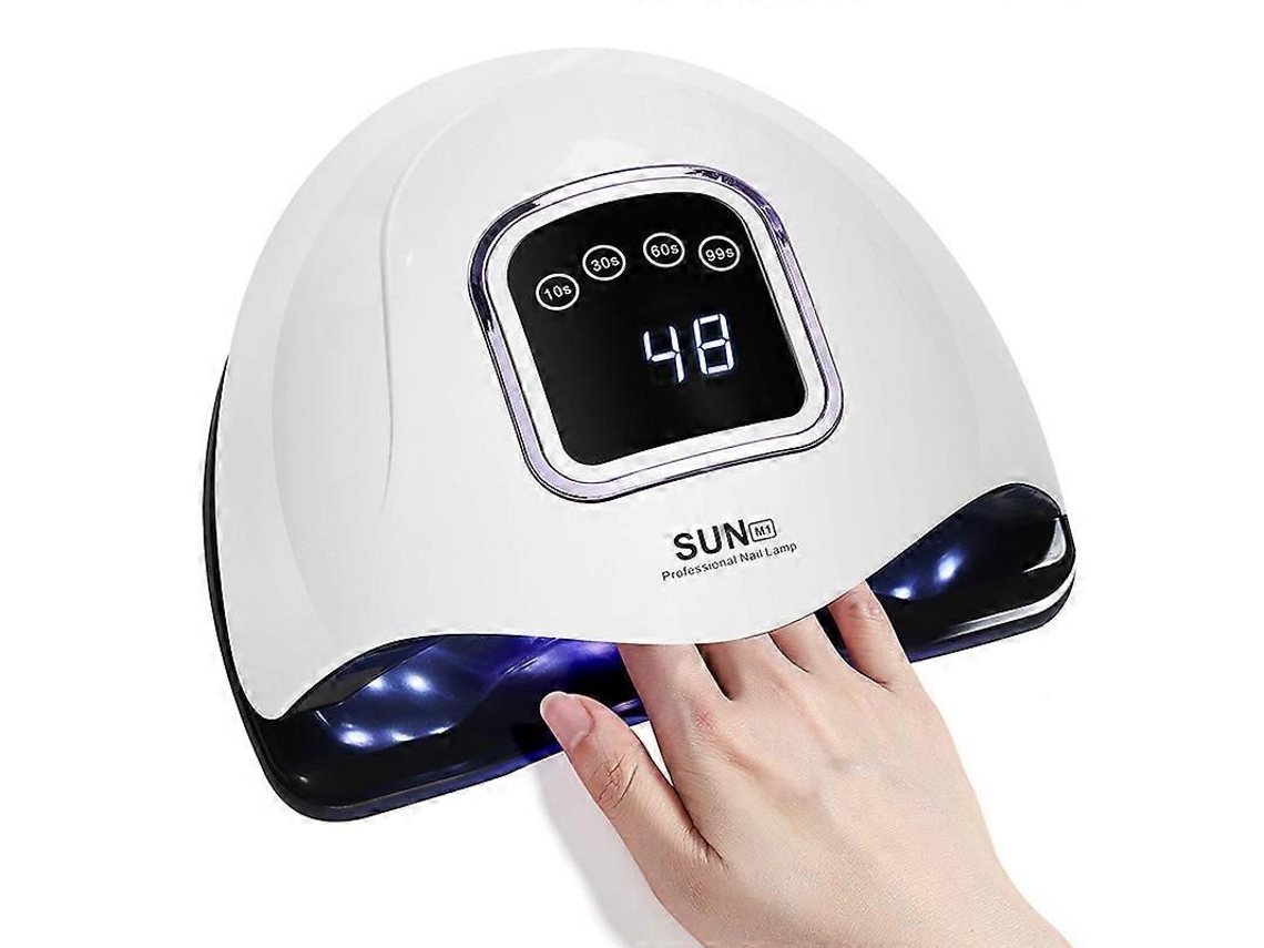 Lâmpada de Alongamento Unhas Sun x5m1max 80/180w, Secador Alta Potência, Máquina Fototerapia Uv Secagem Rápida. GOKOCO
