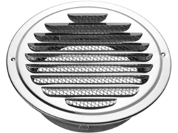 Tampa de Ventilação Alumínio 150 mm 2 peças