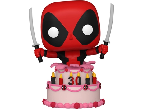 Figura MARVEL POP!: Deadpool 30th-Deadpool in Cake