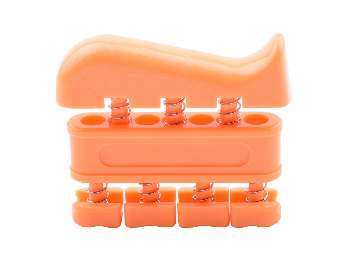 TREINADOR DE DEDOS BUSINESS de mão bidirecional para piano e guitarra, com design laranja, acessório musical S/MARCA