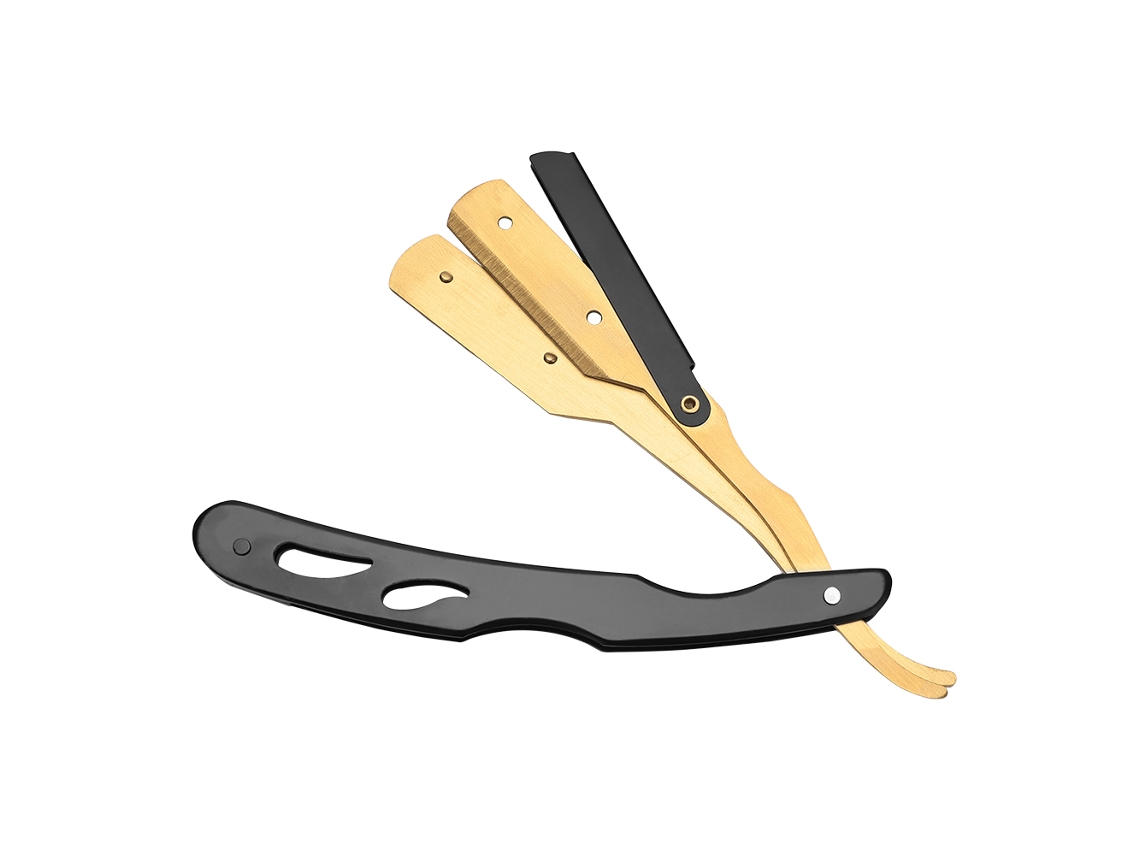 Aparelho De Barbear Manual Profissional, Suporte Para Aparelho De Barbear Em Aço Inoxidável, Aparelho De Barbear Profissional Com Lâmina Reta.