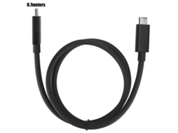 Cabo Thunderbolt3 LAXISCREED 0.7m 40gbps 5k