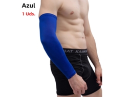(azul, 1 Peça, Tamanho M) Manga De Compressão Esportiva Para Basquete E Ciclismo - Capa Térmica