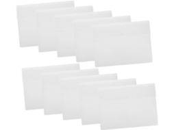 Conjunto De 10 Pastas Para Documentos, Pastas Para Arquivamento De Documentos Em Pp Branco