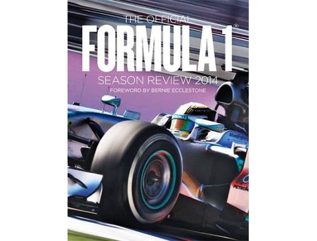 Livro the official formula 1 season review 2014 de jones, bruce (inglês)