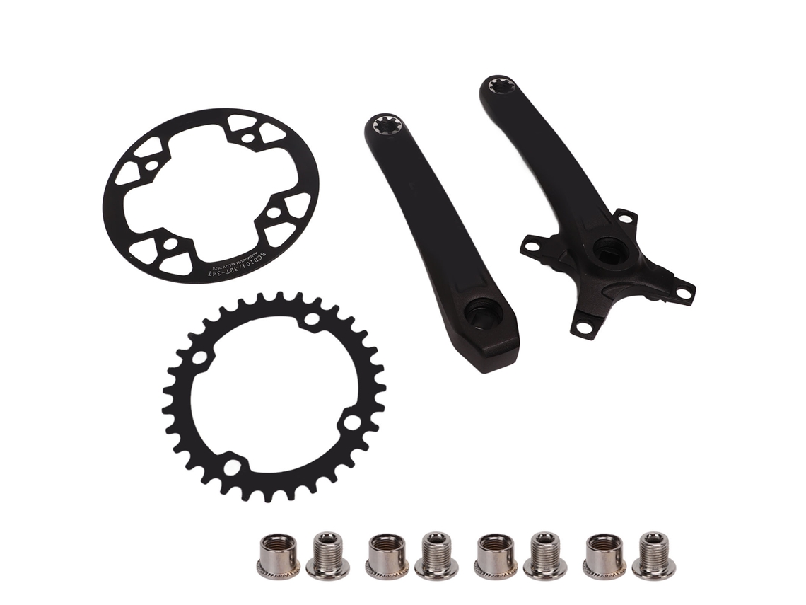 Conjunto de Pedivela Mali de Liga de Alumínio Leve e Resistente para Mountain Bike com Engrenagem