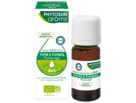 Tomilho Timol Thymus Zygis Orgânico 10 Ml PHYTOSUN ARÔMS