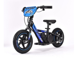 Bicicleta Elétrica Infantil Riribike Rtx3 24v (12"), Bateria De Lítio, Motor De 100w, Freio A Disco,
