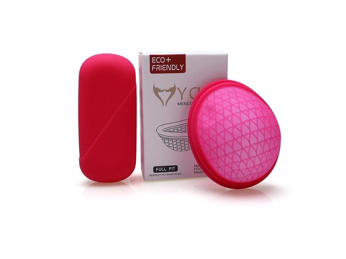 Conjunto de 2 discos menstruais macios 100% reutilizáveis da Fasst - 39% de desconto na CARE