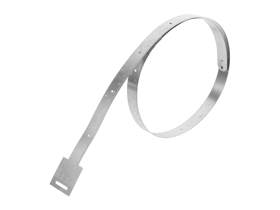 Régua Vernier Healeved, Ferramenta de Medição Linear Alta Precisão e Confiável, em Aço Inoxidável para Diâmetr