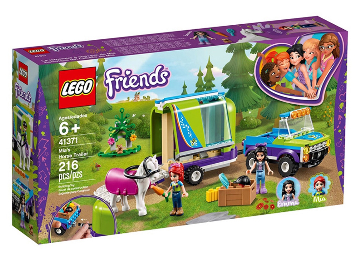 LEGO Friends: Mia Cavalo Trailer - 41371 (Idade Mínima: 6 anos)
