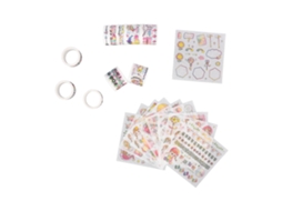 Cinta Washi Diy Decorativa Reposicionável Sem Marcas Kit Scrapbooking Adesivos Caderno Mão