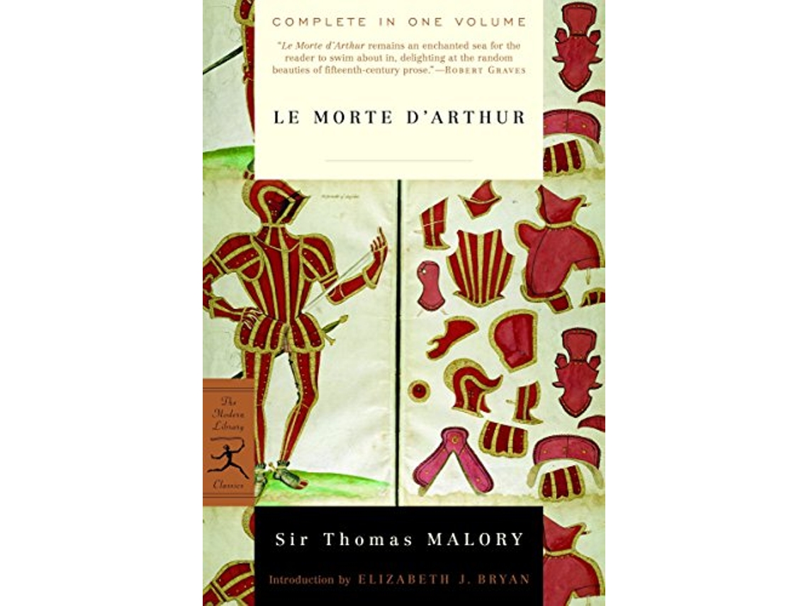 Livro Le Morte dArthur de Sir Thomas Malory (Inglês)