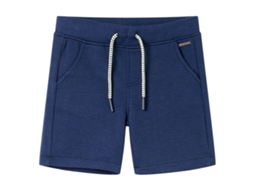 Calções De Criança Com Cordão Azul-escuro 104