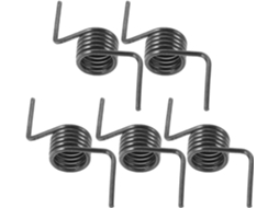 Tehaux 5 Peças Molas De Dobradiça Metal Para Porta Freezer Substituição Fácil E Segura Instalação
