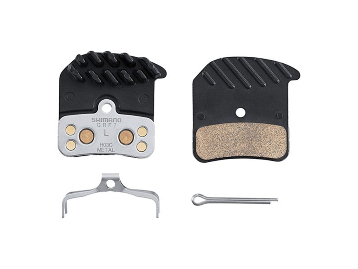Pastilhas de Freio de Metal H03C Pretoshimano