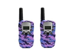 2026 2pcs Rádio Walkie Talkie Infantil Camuflagem 3km Brinquedo Presente Menino Menina