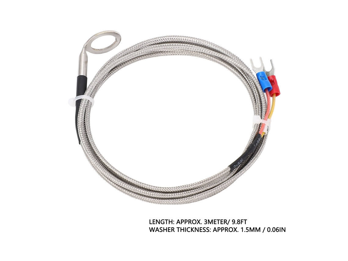 Laxiscreed Termopar Tipo K De 14mm Para Motores E Sensores De Temperatura