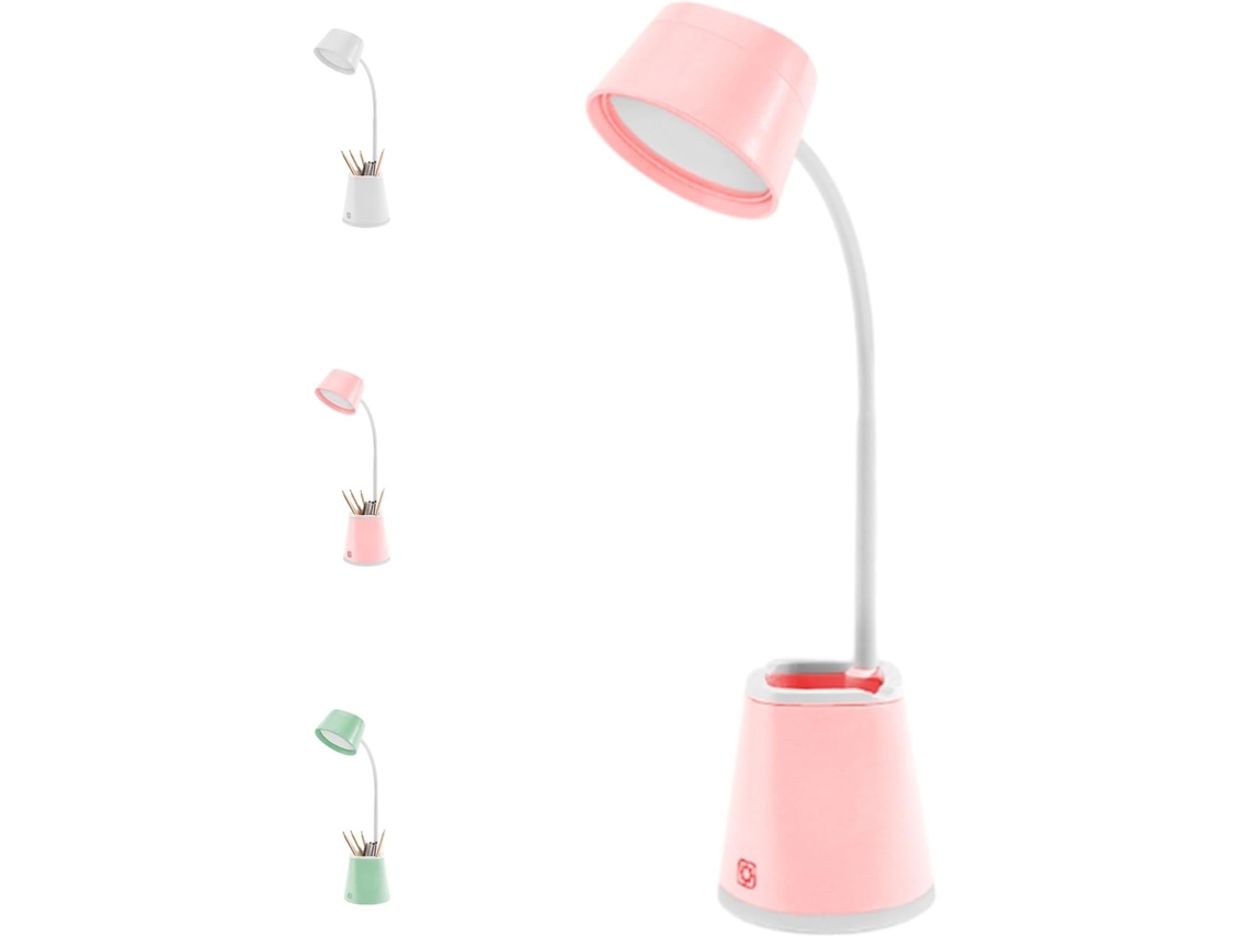 Luminária De Leitura Led Com 4 Níveis Intensidade Ajustáveis Por Toque, Luminária De Cabeceira, Ideal Para Quarto