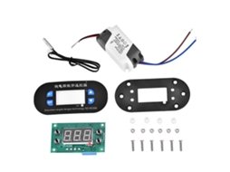 Veloriskku-termostato Digital De Precisión De Microprocessador 220v Com Sensor Controlador De Temperatura