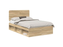 Estrutura da Cama com Cabeceira Sonoma 120 X 190 Cm MAISON EXCLUSIVE