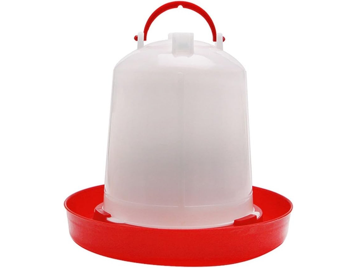 Alimentador Para Galinhas Com Alça Para Transporte - Capacidade: 2,5 L