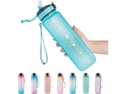 2026 garrafa de Água 32 Oz com Marcador de Tempo, Bpa free, Tampa À Prova de Vazamento para Academia e Esportes Ao Ar Livre