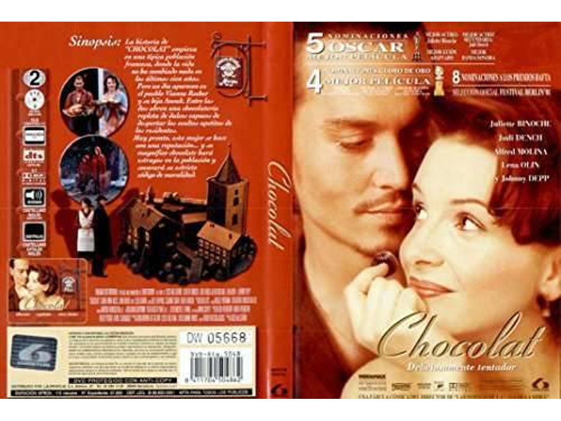 DVD Chocolat (2000) (Edição em Espanhol)
