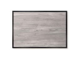 Magnetic Board Natural Wood For The Living Room Espelharte (60x40 Cm)