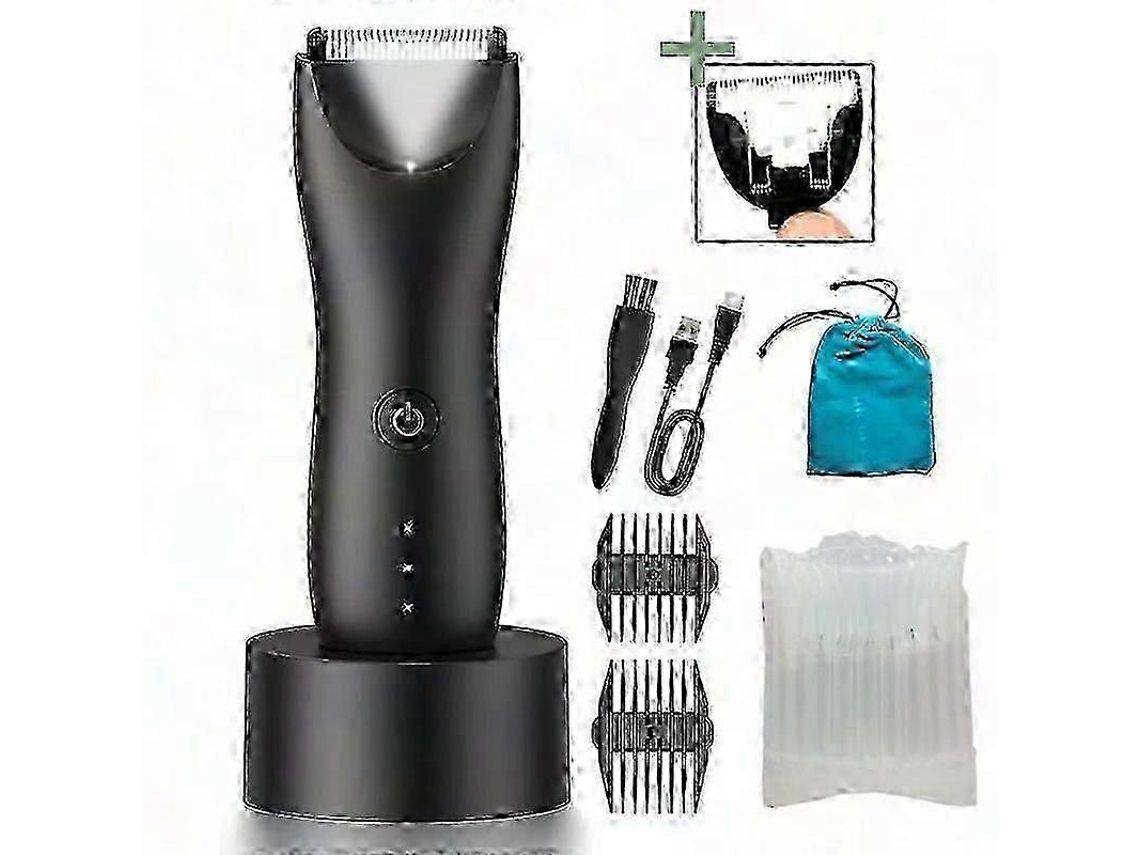 Aparador Corporal Elétrico Com Lâmina Extra, Resistente À Água