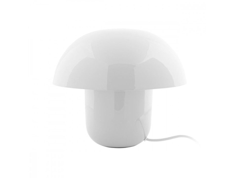 Lampe De Mesa Fat Mushroom H25cm Present Time Branco