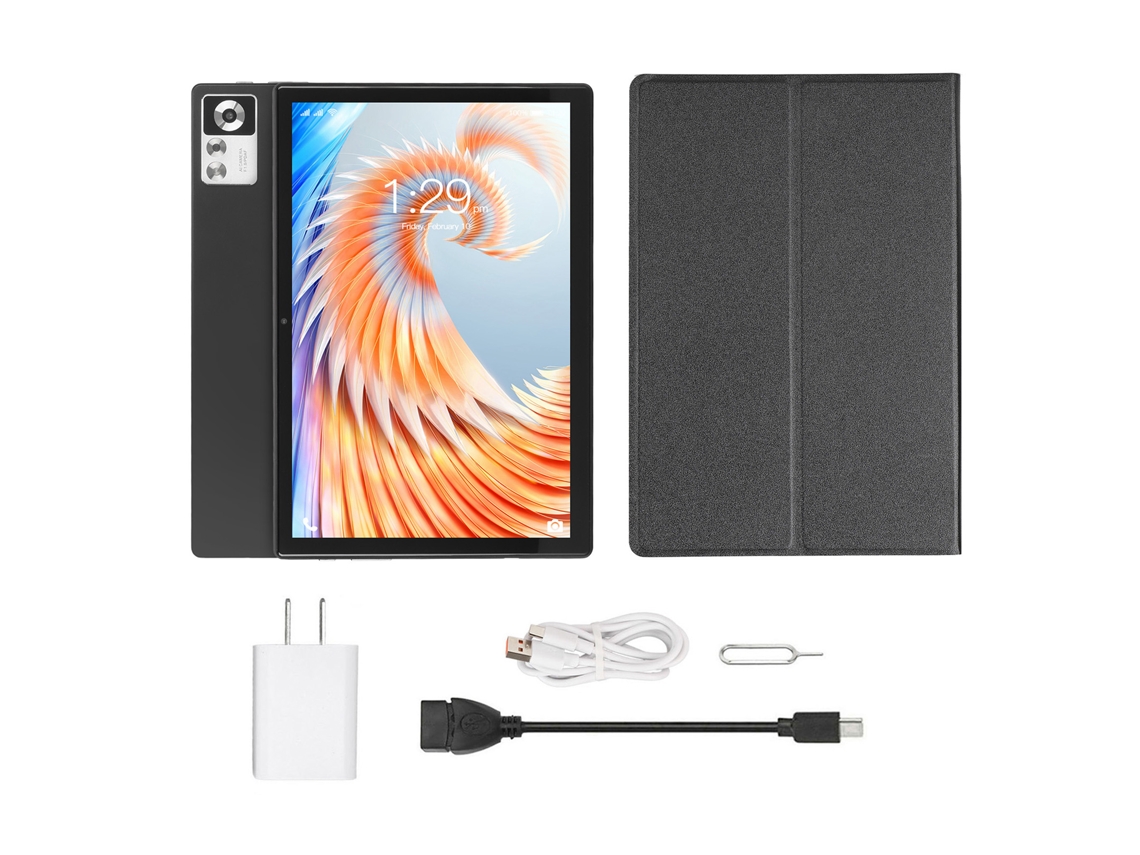 Tablet FHD de 10,1 polegadas com Android 12, 8 GB e 256 GB de armazenamento. Outras opções.
