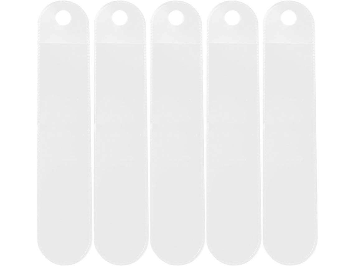 Conjunto De 50 Estojos Individuais Para Canetas, Em Plástico Fosco Transparente, Compactos E Ideais