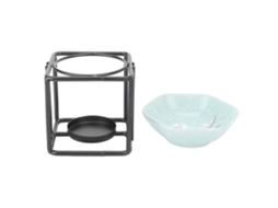 Calefator De Óleo Aromático Com Velita Para Aromaterapia